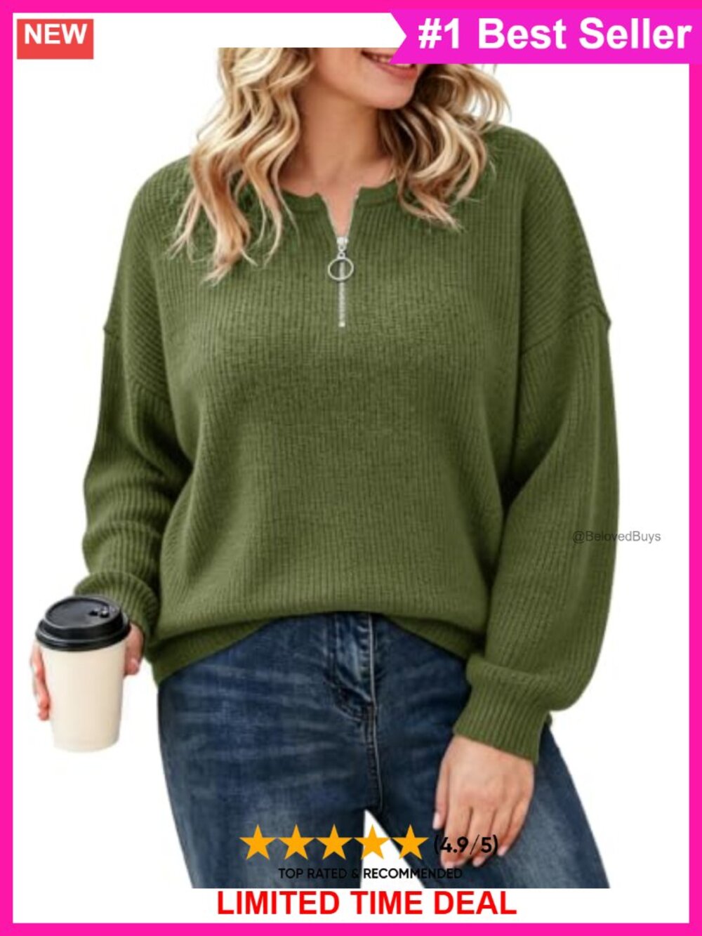 Plus Size Lightweight Crew Neck Pullover Sweater Long Sleeve Relaxed Fit